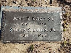 John Thomas Eaton M Morial Find A Grave