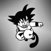 Goku Svg Para Descargar Gratis