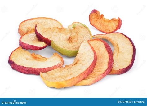 Slises Of Dried Apples Stock Image Image Of Apple Ingredient 61374145