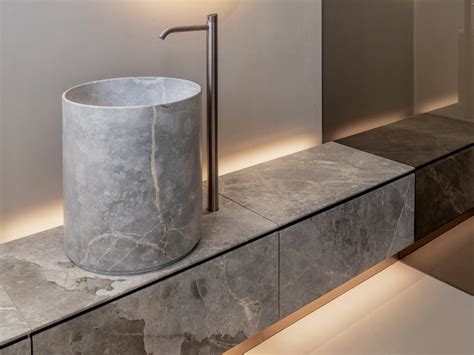 CEADESIGN ABC03 04 Módulo con Orificios para Lavabo y Grifería