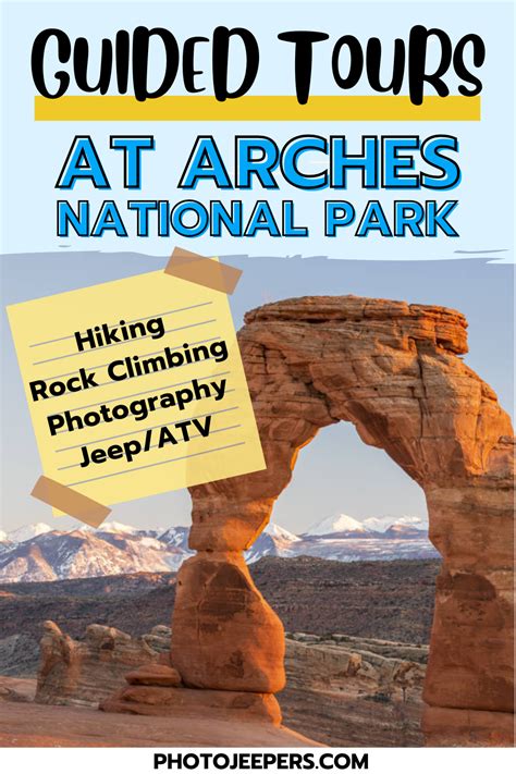 Arches National Park Tours - PhotoJeepers