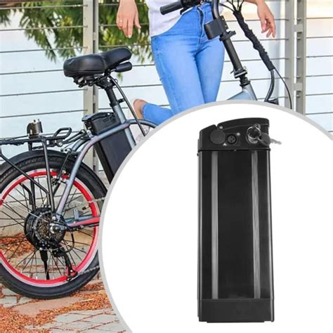 BOÎTIER DE BATTERIE de vélo électrique en PVC étui avec prise de charge