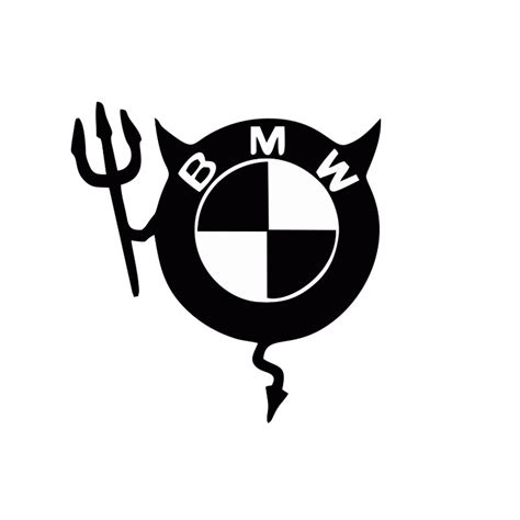 Sticker Bmw Devil Cm Creative Rey Emag Ro