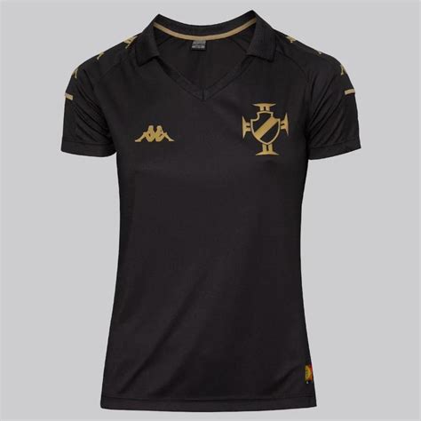 Camisa Polo Do Vasco Kappa Feminina Centauro