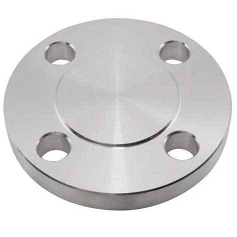 Round Astm A182 Stainless Steel Blind Flange For Oil Industry Size 10 20 Inch At Rs 780pcs