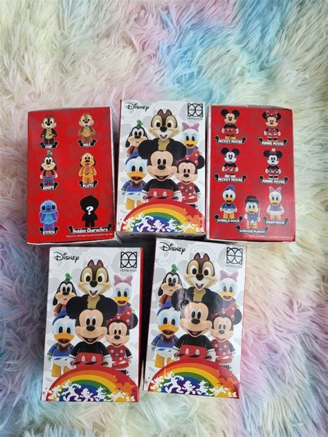 Disney Figures Blindbox Mickey Minnie Donald Daisy Chip Dale Goofy