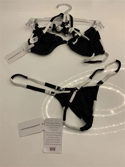 Wicked Weasel Th Anniversary Bikini Picclick Uk