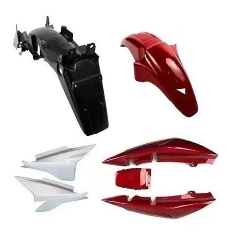 Kit Carenagem Honda Cg Titan Sport Vermelho Parcelamento Sem