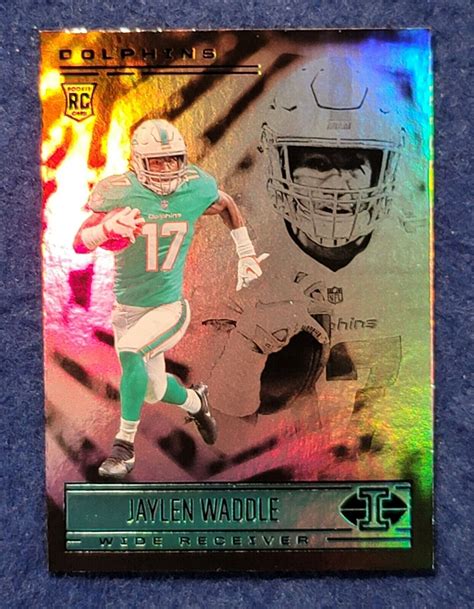 Mavin Panini Illusions Football Jaylen Waddle Rookie