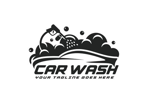 Car wash logo design vector illustration 13267721 Vector Art at Vecteezy