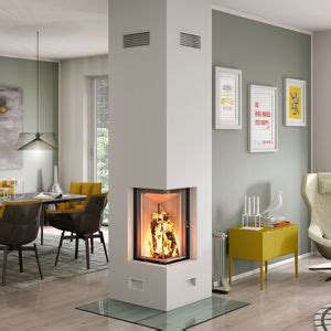 Sided Fireplace Insert Premium A U H Spartherm The Fire