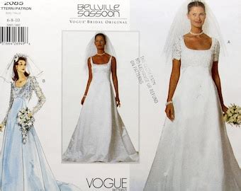 Vogue Sewing Pattern 2065 Misses Formal Top And Dress Sewing Pattern