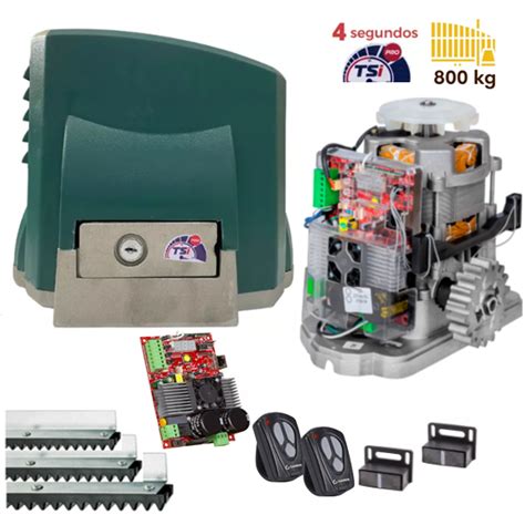 Kit Motor De Port O Deslizante Autom Tico Tsi Super R Pido Ch