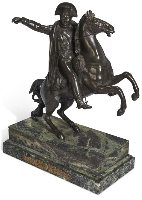 A Bronze Equestrian Figure Of Napoleon Early 20th Century After