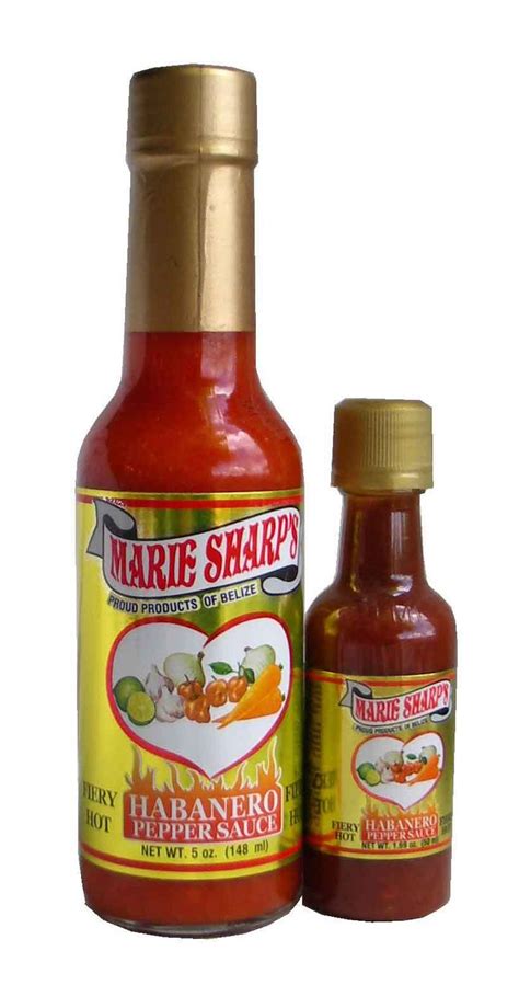 Marie Sharp S Fiery Hot Habanero Pepper Sauce This Is My Sauce Of