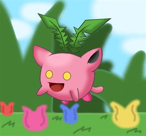 Pokemon:Hoppip by Jirabeam97 on DeviantArt