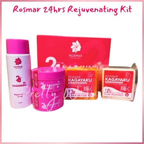 Rosmar Kagayaku Rejuvenating Kit 24 Hours 5 In 1 Rejuv Set Shopee