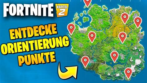 Entdecke Orientierungspunkte 📍 🗺️ Alle Orte Auf Neue Map Fortnite 2