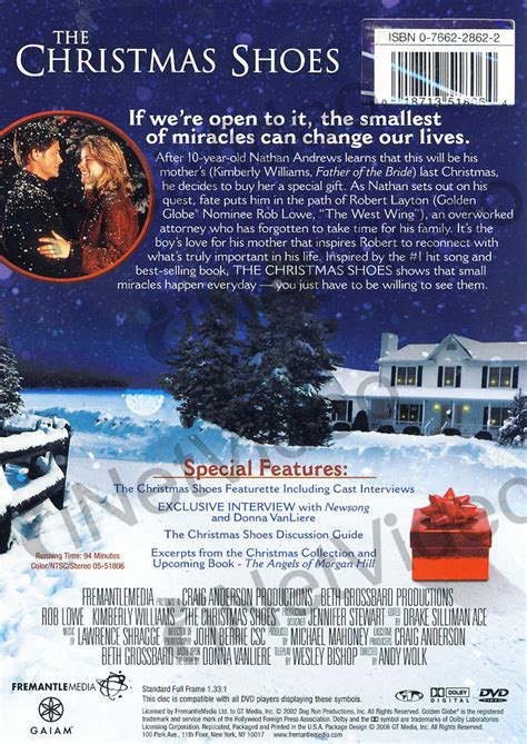 The Christmas Shoes on DVD Movie