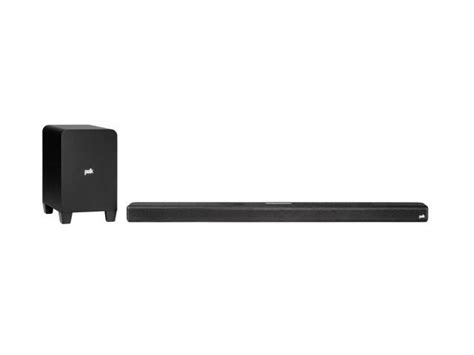 Polk Audio Signa S4 Ultra Slim Tv Sound Bar With Wireless Subwoofer Dolby Atmos 3d Surround