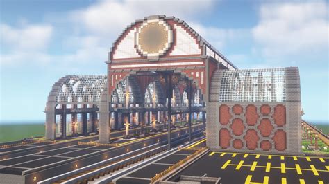 Minecraft Railway Station Layout