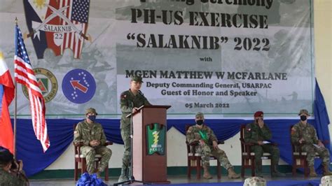 Ph Us Troops Start Annual Salaknib Exercise The Mindanao Life