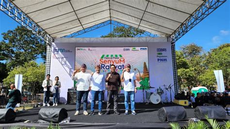 Pegadaian Kembali Gelar Festival Pasar Senyum Rakyat Di Denpasar