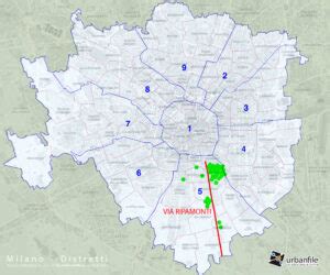 Mappa Milano Totale Vigentino Via Ripamonti Urbanfile