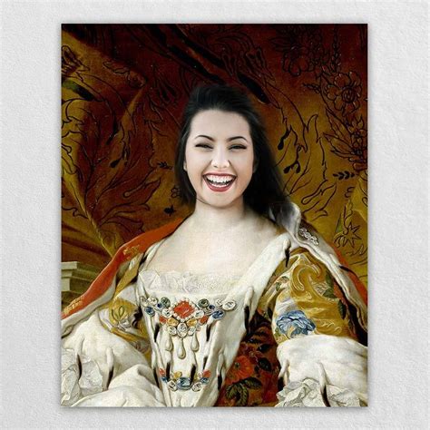 Personalized Renaissance Queen Portrait for Her [Royal Portraits]