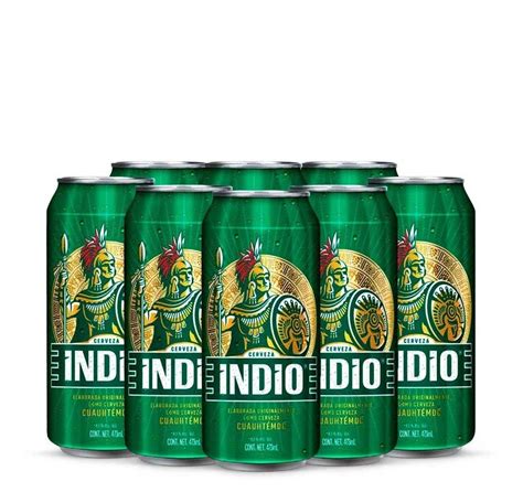 Cerveza Indio 1x24 Lat 16oz Mercado Libre