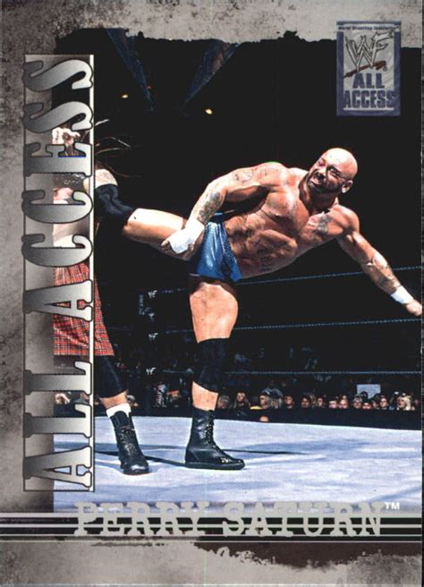 2002 Wwf All Access Fleer Perry Saturn No44 Pro Wrestling Fandom