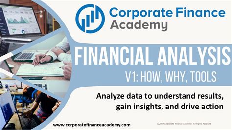 Financial Analysis V 1 Why How And Tools For Financial Analysis Youtube