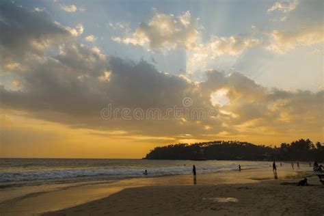 Mirissa beach in Sri Lanka editorial stock photo. Image of beautiful ...