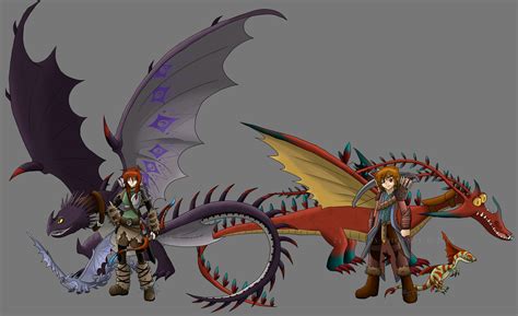 Httyd Night Riders By Zephyros Phoenix On Deviantart