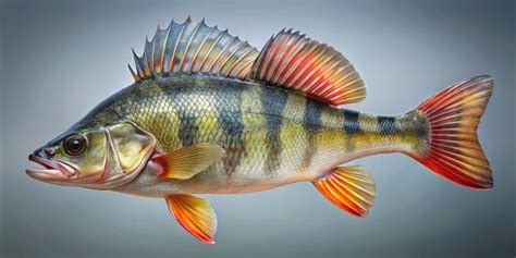 European Perch Known As The Common Redfin Big Scaled Redfin English