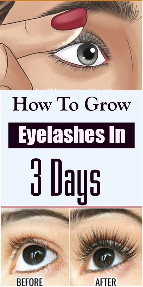 Grow Your Eyelashes In Just Days How To Grow Eyelashes Eyelashes