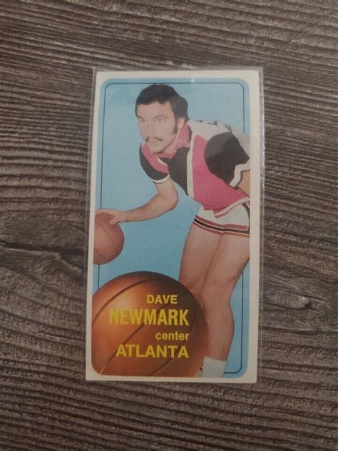 1970 71 Topps 156 Dave Newmark Atlanta Hawks Basketball Card EX EBay