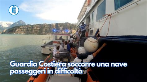 La Guardia Costiera soccorre una nave passeggeri ÈliveBrescia TV