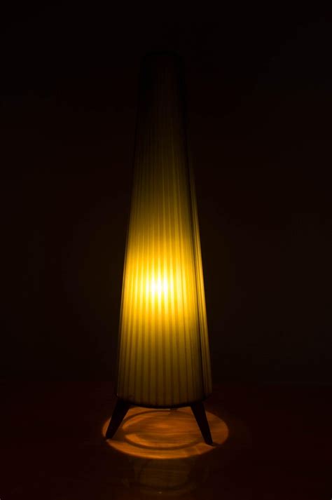 Space Age Rocket Table Lamp, 1960s at 1stDibs