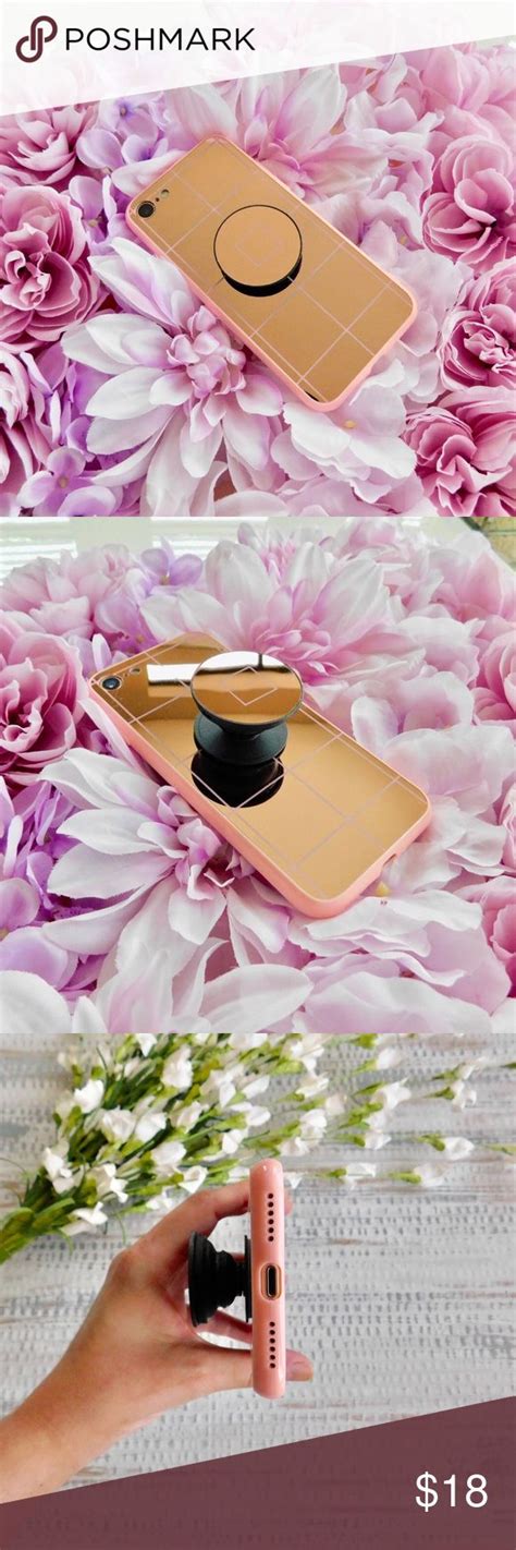 Rose Gold Mirror Phone Case For Iphone