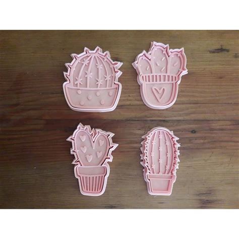 Free Stl File Cactus Cookie Cutter Set 🌵 ・3d Printer Design To Download