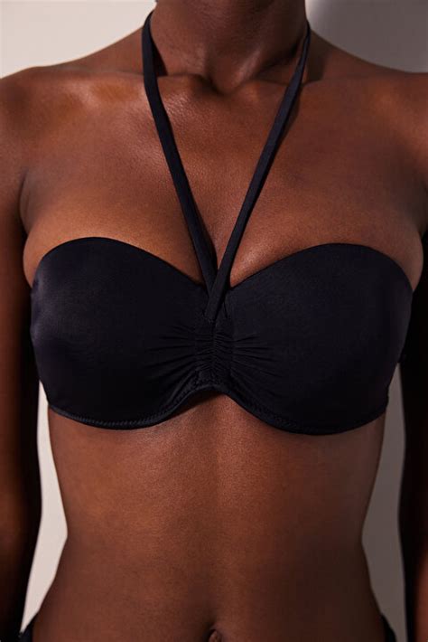 Basic Pop Siyah Bikini Üstü PL4QCFDO23IY BK5 Siyah Penti