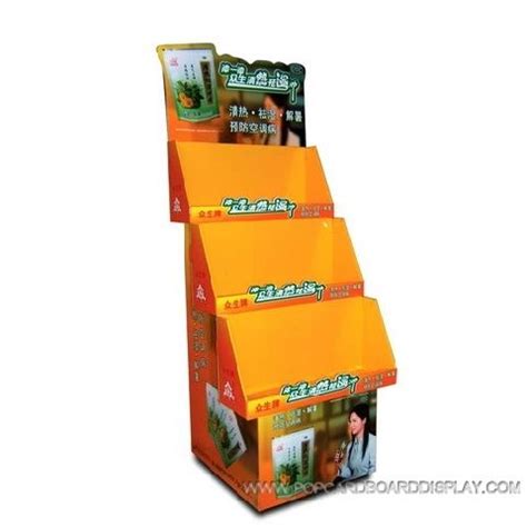 supermarket tea bag retail cardboard display_cardboard displays,display stand,display rack,floor ...