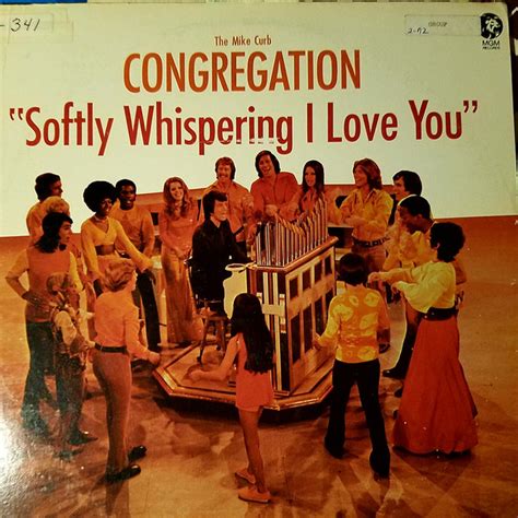 The Mike Curb Congregation Softly Whispering I Love You 1972 Vinyl