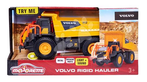 Macchina Da Lavoro Dumper Volvo Hauler Con Suono E Luce Majo