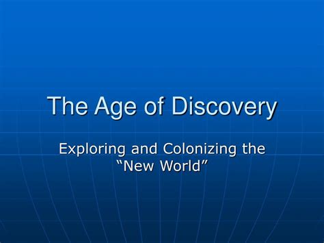 PPT - The Age of Discovery PowerPoint Presentation, free download - ID:1054394