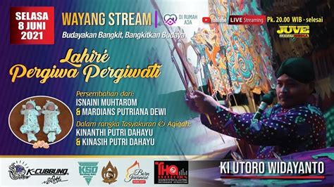 Live Streaming Wayang Kulit Virtual Ki Utoro Widayanto Youtube