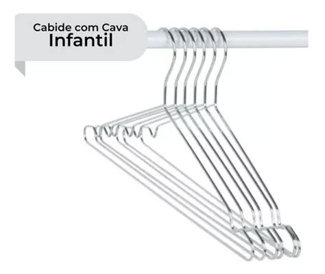 Cabide De Roupas Cava Infantil Luxo Metal MercadoLivre