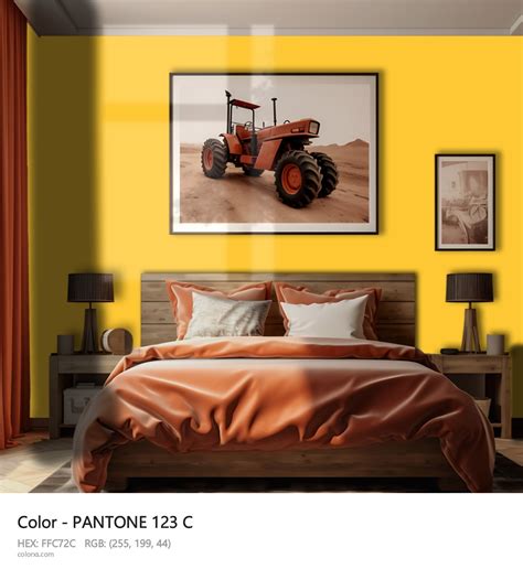 About PANTONE 123 C Color - Color codes, similar colors and paints ...