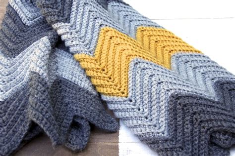 How To Crochet A Zig Zag Pattern Blanket At Jeremy Haight Blog